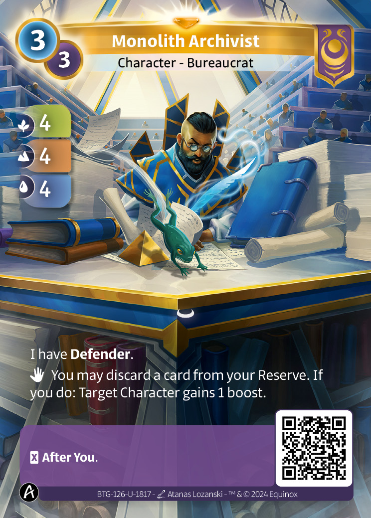 Archiviste du Monolithe