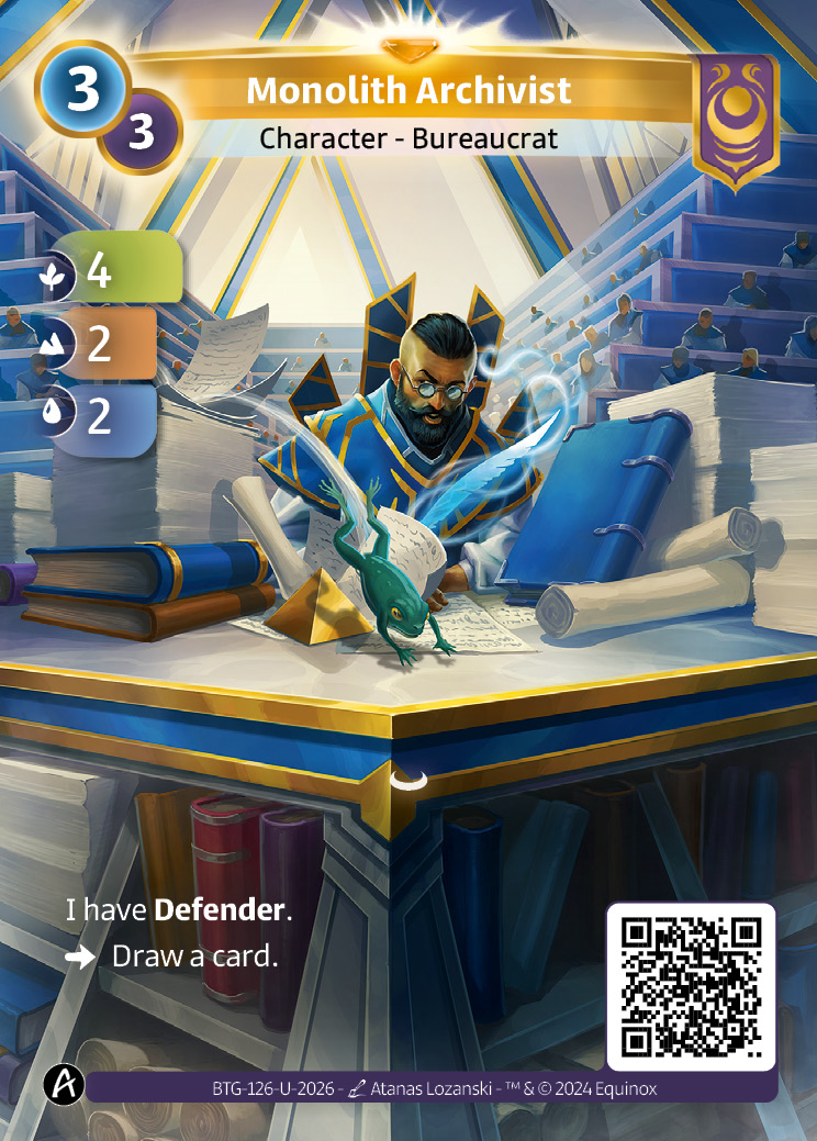 Archiviste du Monolithe