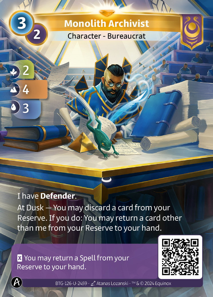 Archiviste du Monolithe