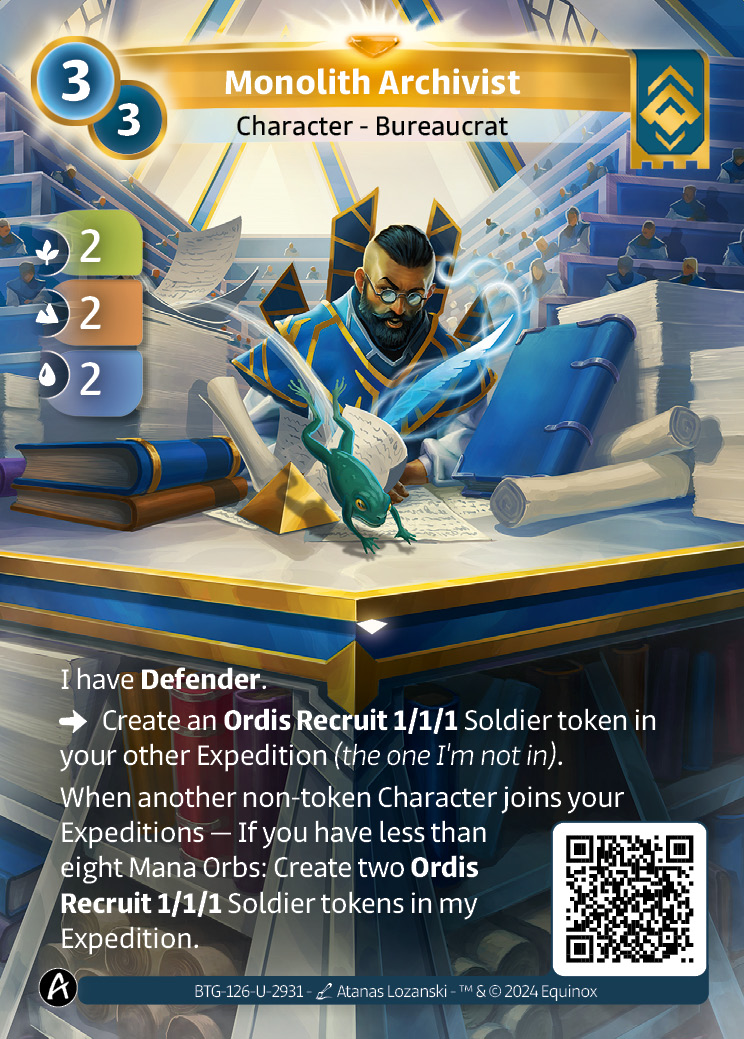 Archiviste du Monolithe