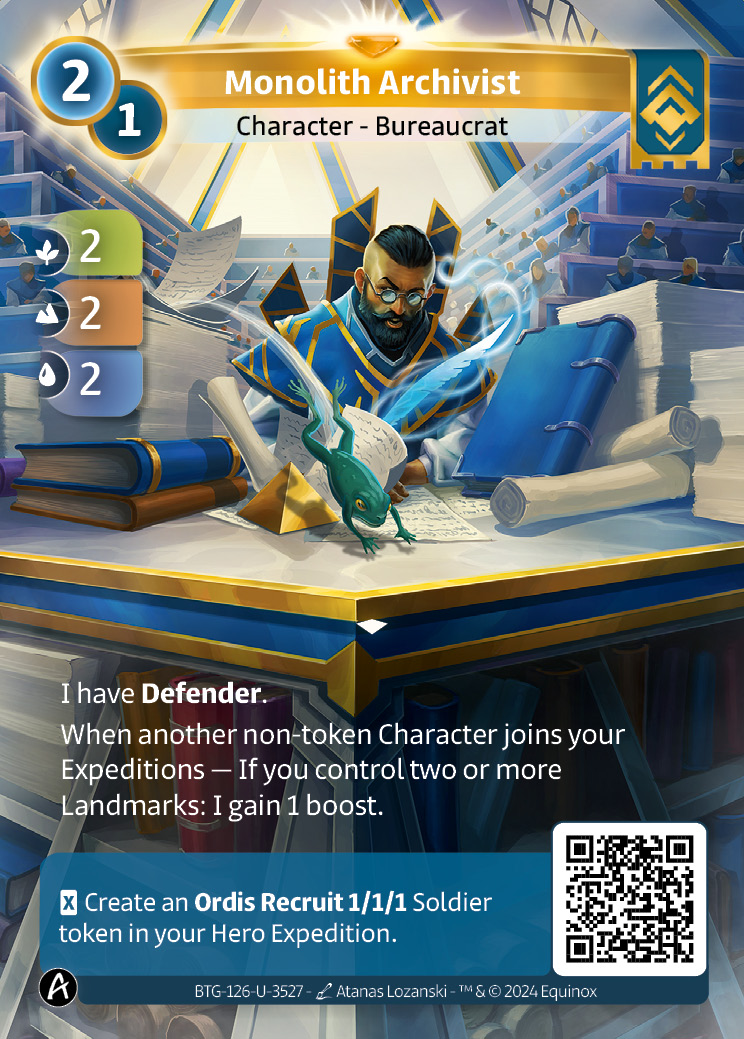 Archiviste du Monolithe