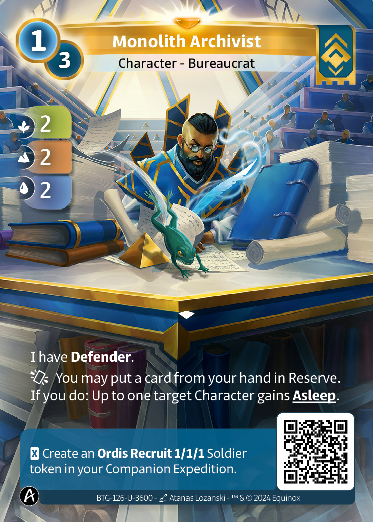 Archiviste du Monolithe