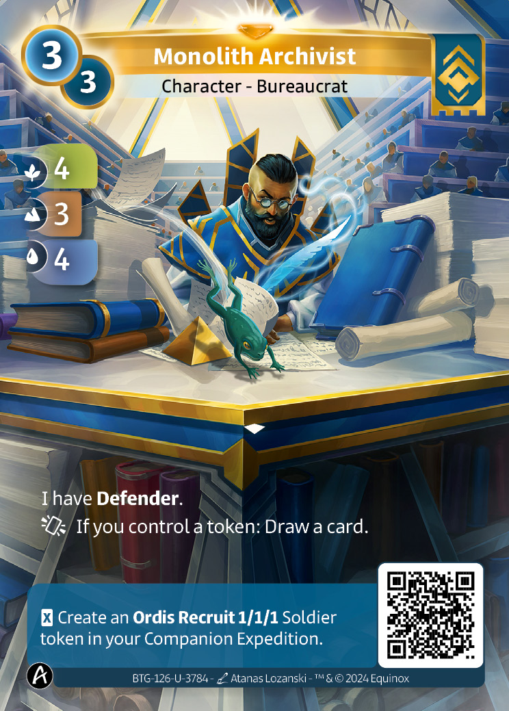 Archiviste du Monolithe