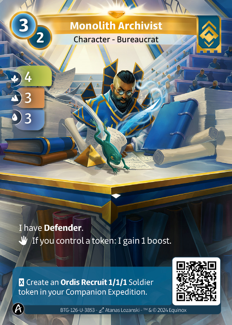 Archiviste du Monolithe