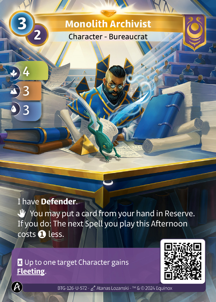 Archiviste du Monolithe