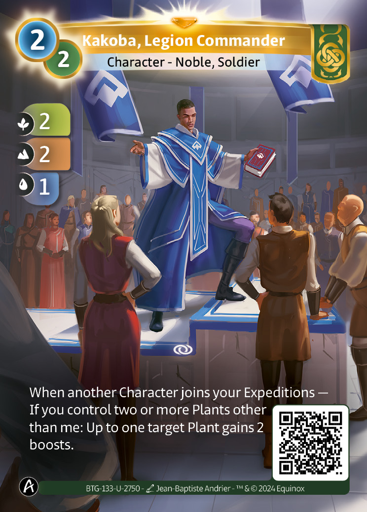 Kakoba, Commandant de Légion