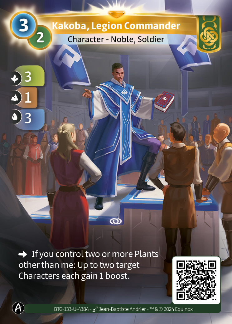 Kakoba, Commandant de Légion