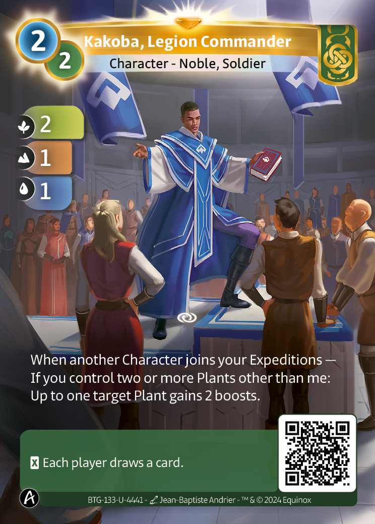 Kakoba, Commandant de Légion