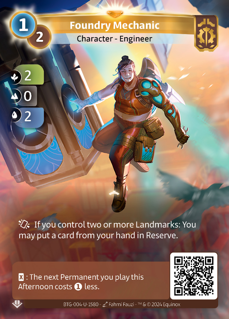 Mécanicienne de la Fonderie