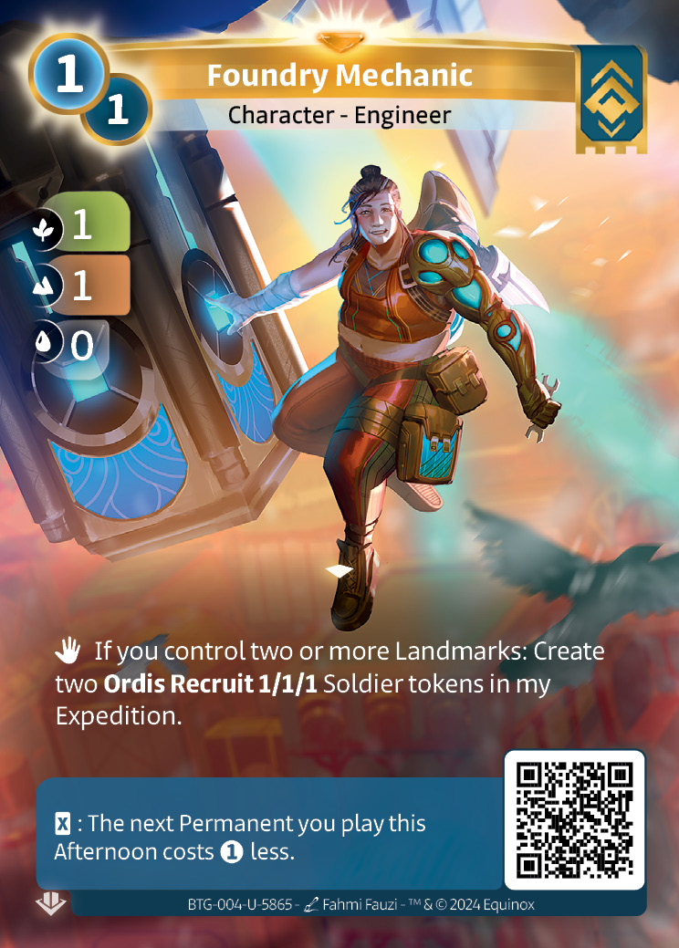 Mécanicienne de la Fonderie