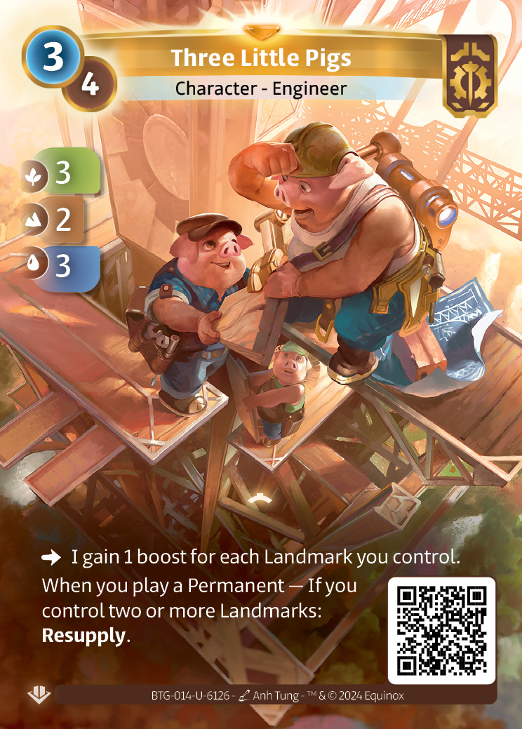 Trois Petits Cochons