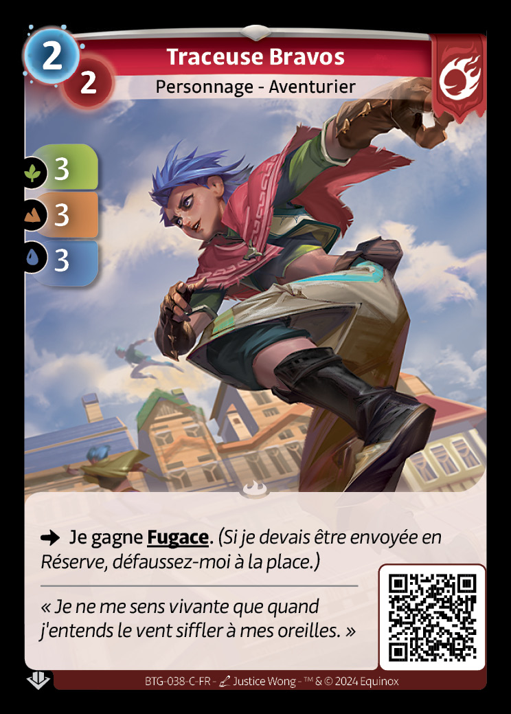 Traceuse Bravos