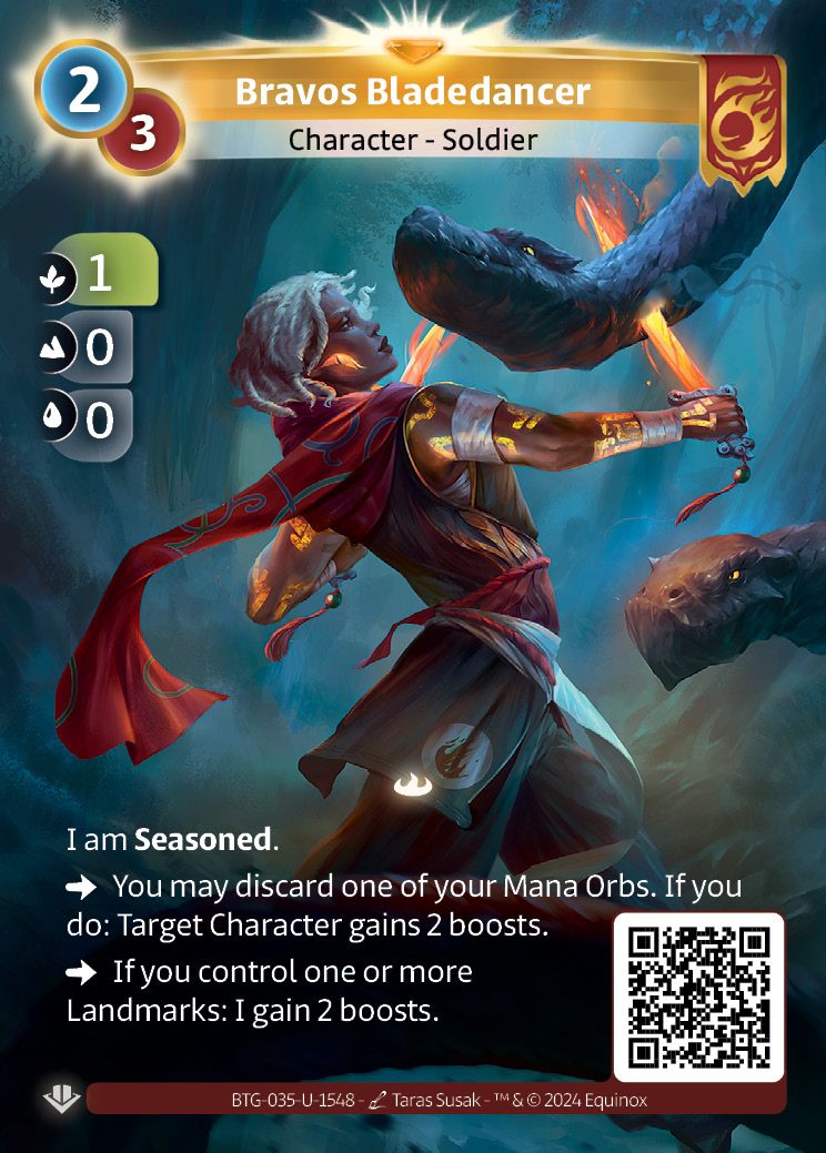 Danseuse de Lames Bravos