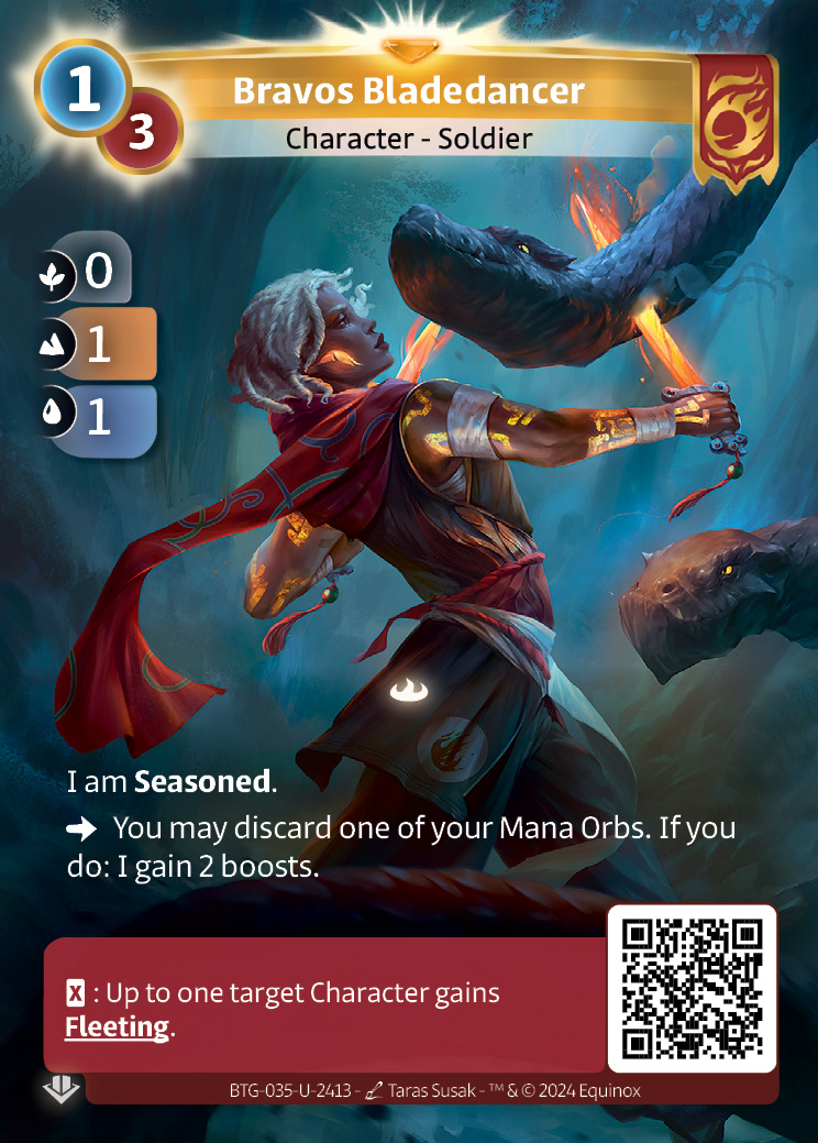 Danseuse de Lames Bravos