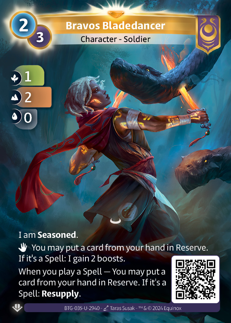 Danseuse de Lames Bravos