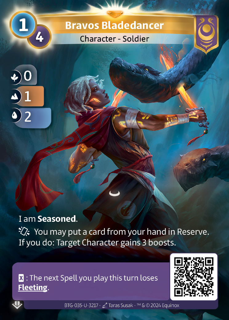 Danseuse de Lames Bravos