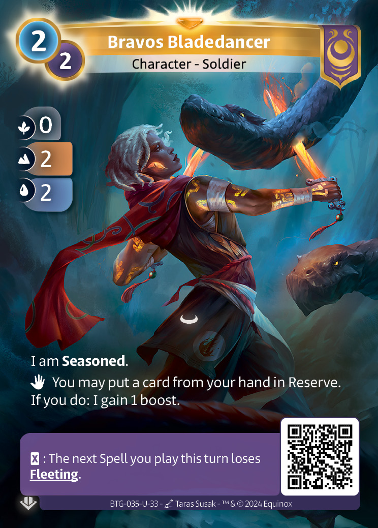 Danseuse de Lames Bravos