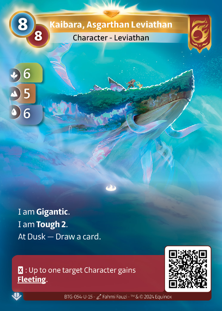 Kaibara, Léviathan Asgarthi