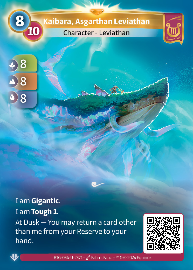 Kaibara, Léviathan Asgarthi