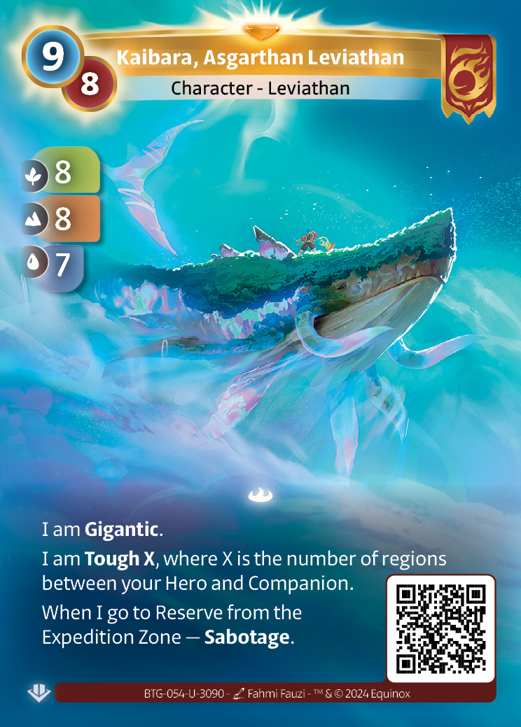 Kaibara, Léviathan Asgarthi