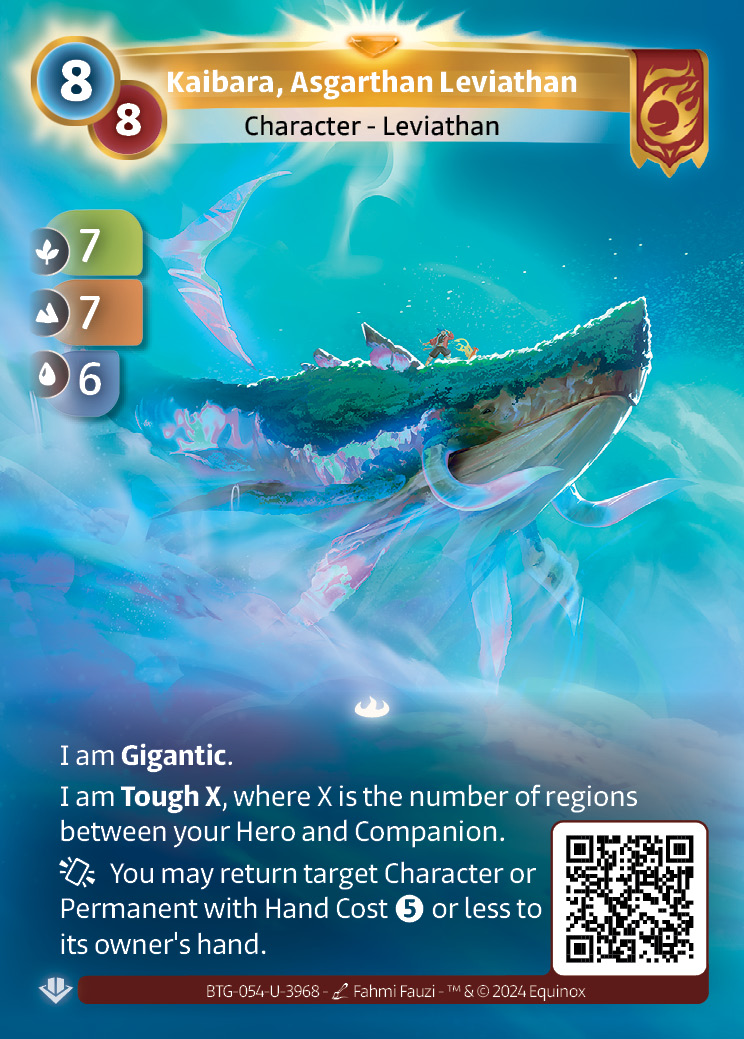 Kaibara, Léviathan Asgarthi