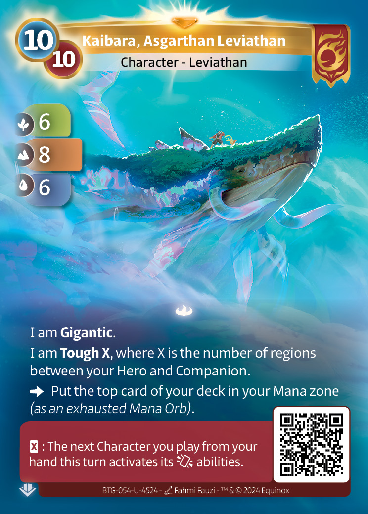 Kaibara, Léviathan Asgarthi