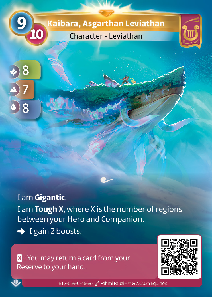 Kaibara, Léviathan Asgarthi