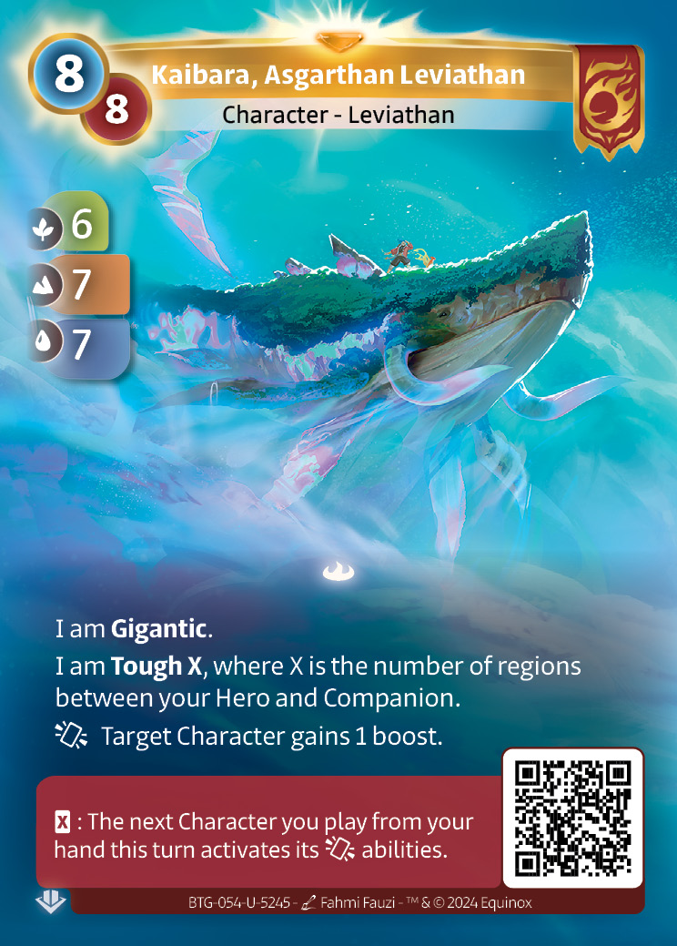 Kaibara, Léviathan Asgarthi