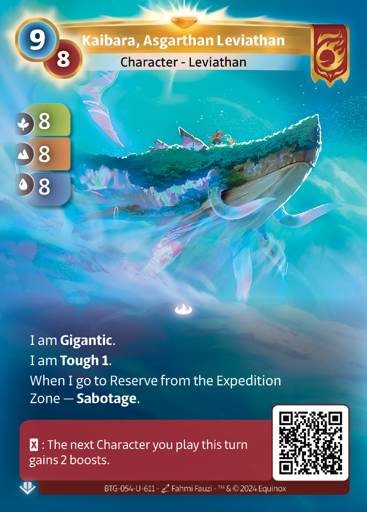 Kaibara, Léviathan Asgarthi