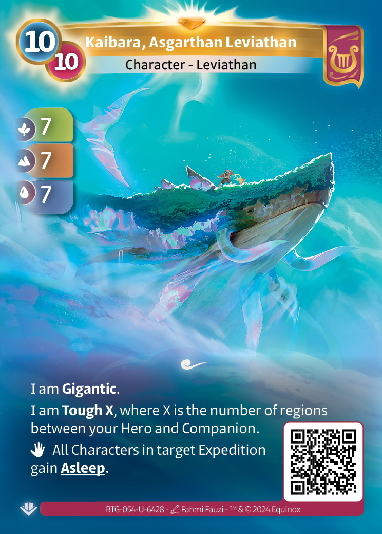 Kaibara, Léviathan Asgarthi