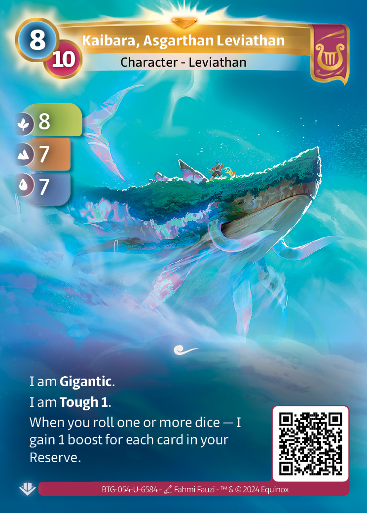 Kaibara, Léviathan Asgarthi