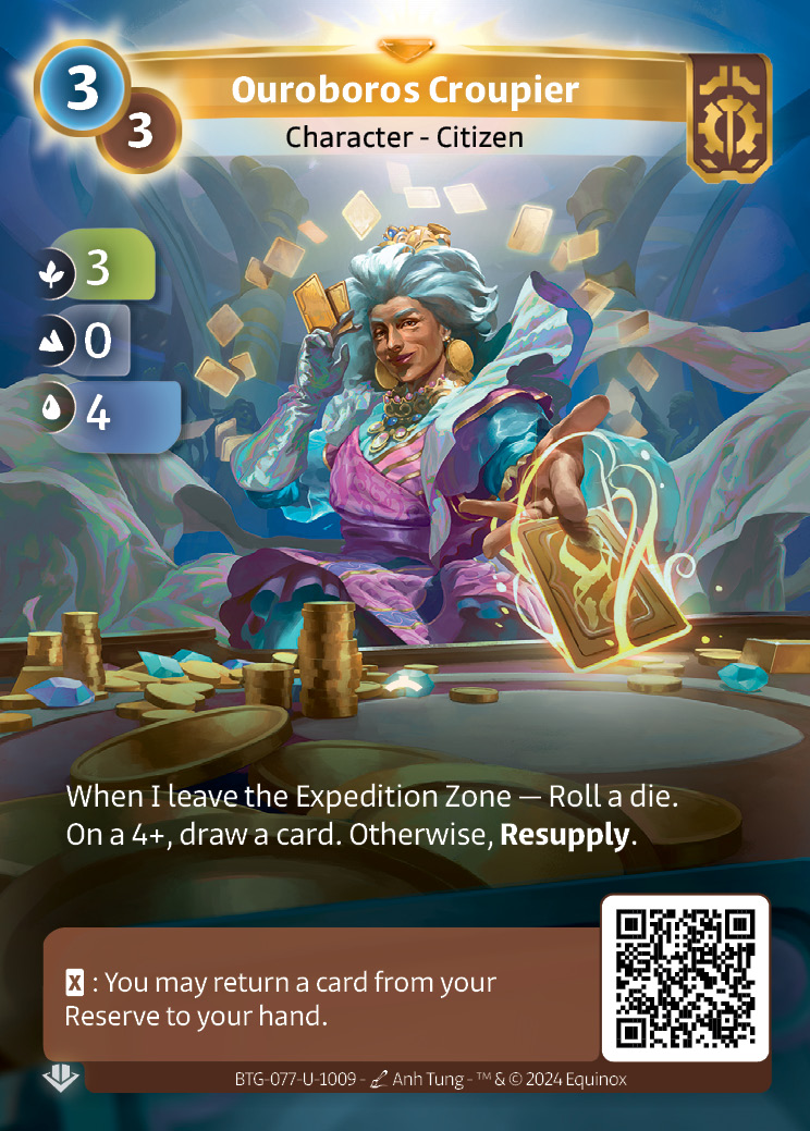 Croupière de l'Ouroboros