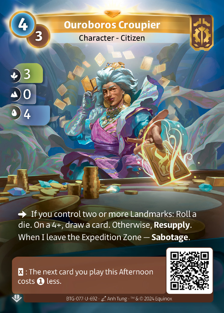 Croupière de l'Ouroboros