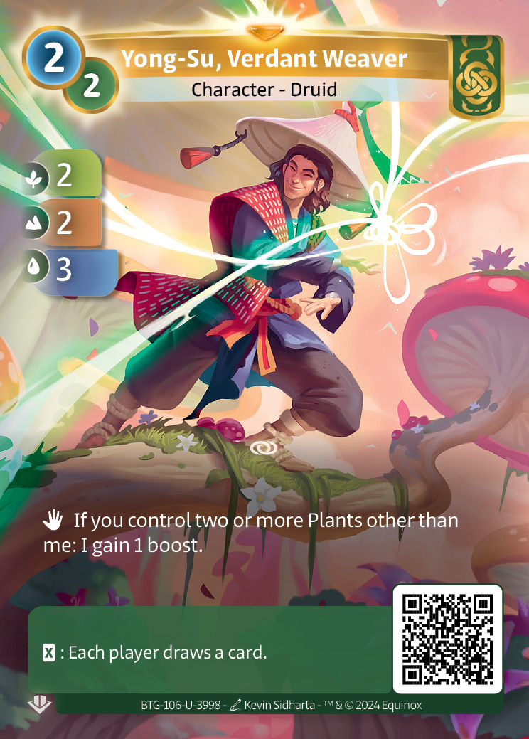Yong-Su, Tisserand Verdoyant