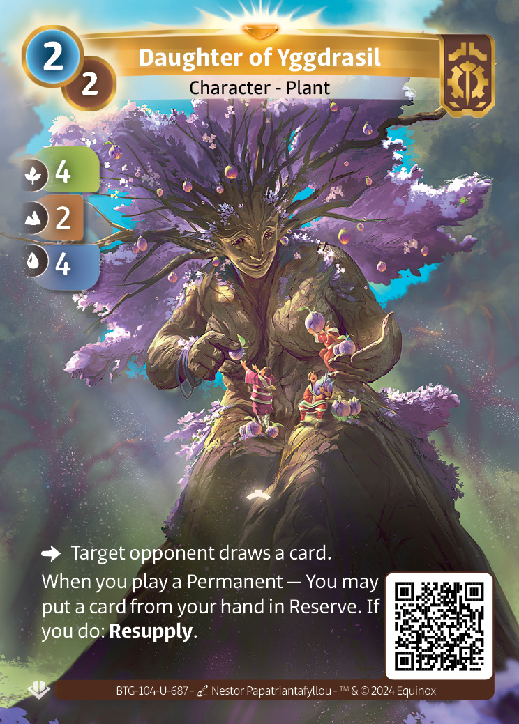 Fille d'Yggdrasil