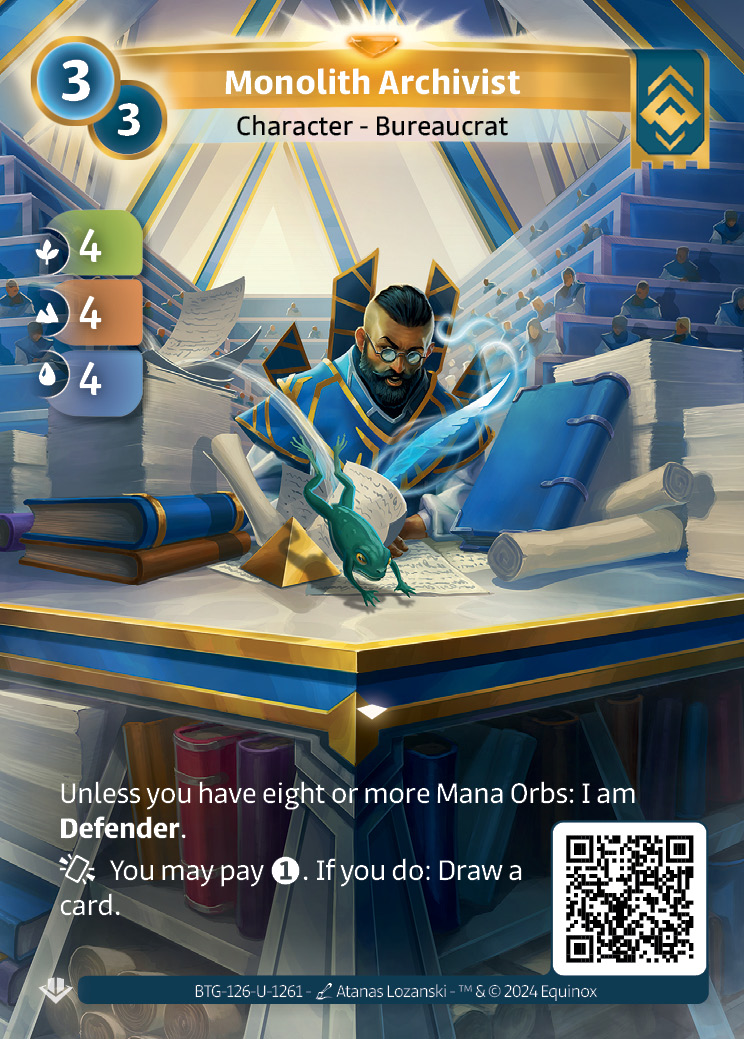 Archiviste du Monolithe