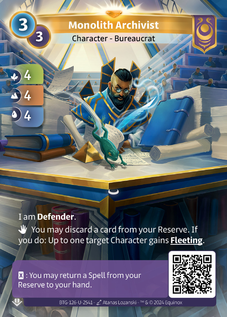 Archiviste du Monolithe