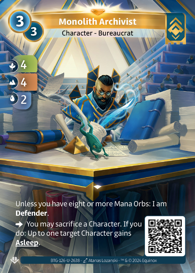 Archiviste du Monolithe