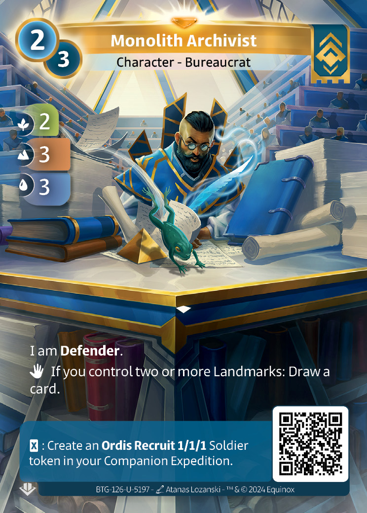 Archiviste du Monolithe