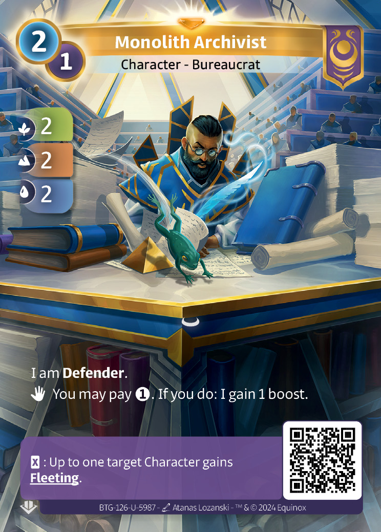 Archiviste du Monolithe