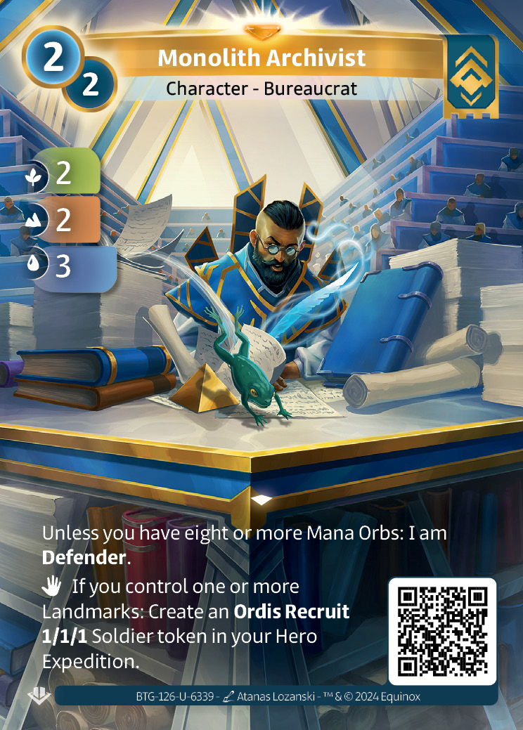 Archiviste du Monolithe